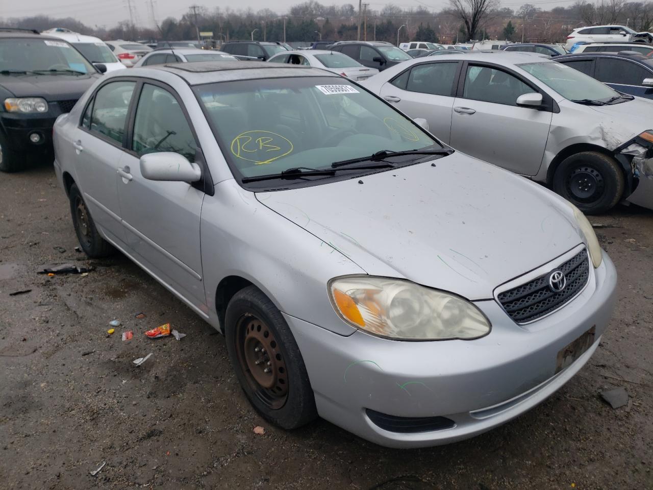 TOYOTA COROLLA CE 2007 with VIN 2T1BR32E57C853583 - Photo from auction