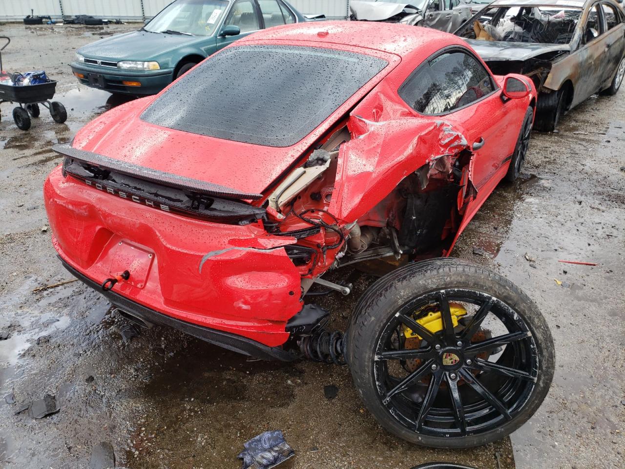 Photo 4 from auction – 2018 PORSCHE CAYMAN with VIN WP0AA2A80JK261183