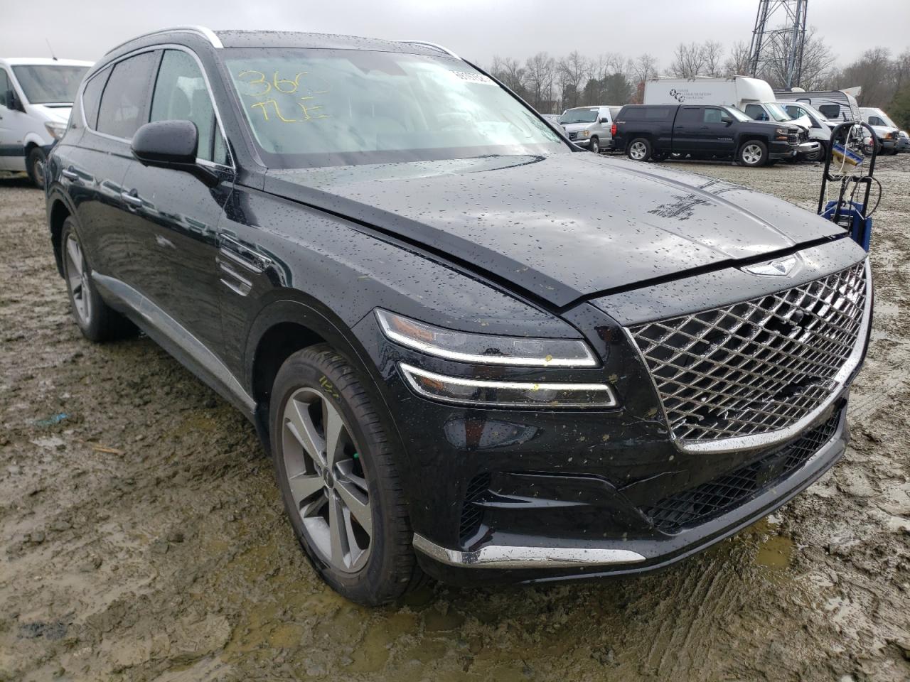 GENESIS GV80 BASE 2021 with VIN KMUHBDSB5MU048009 - Photo from auction
