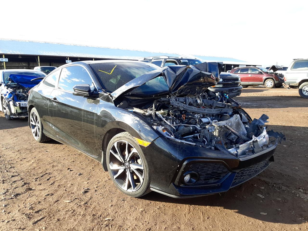 HONDA CIVIC SI 2017 with VIN 2HGFC3A55HH754582 - Photo from auction