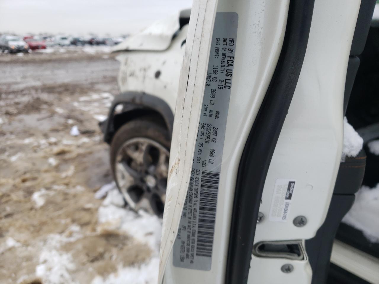 Photo 10 from auction – 2019 JEEP COMPASS LI with VIN 3C4NJDCB7KT724118