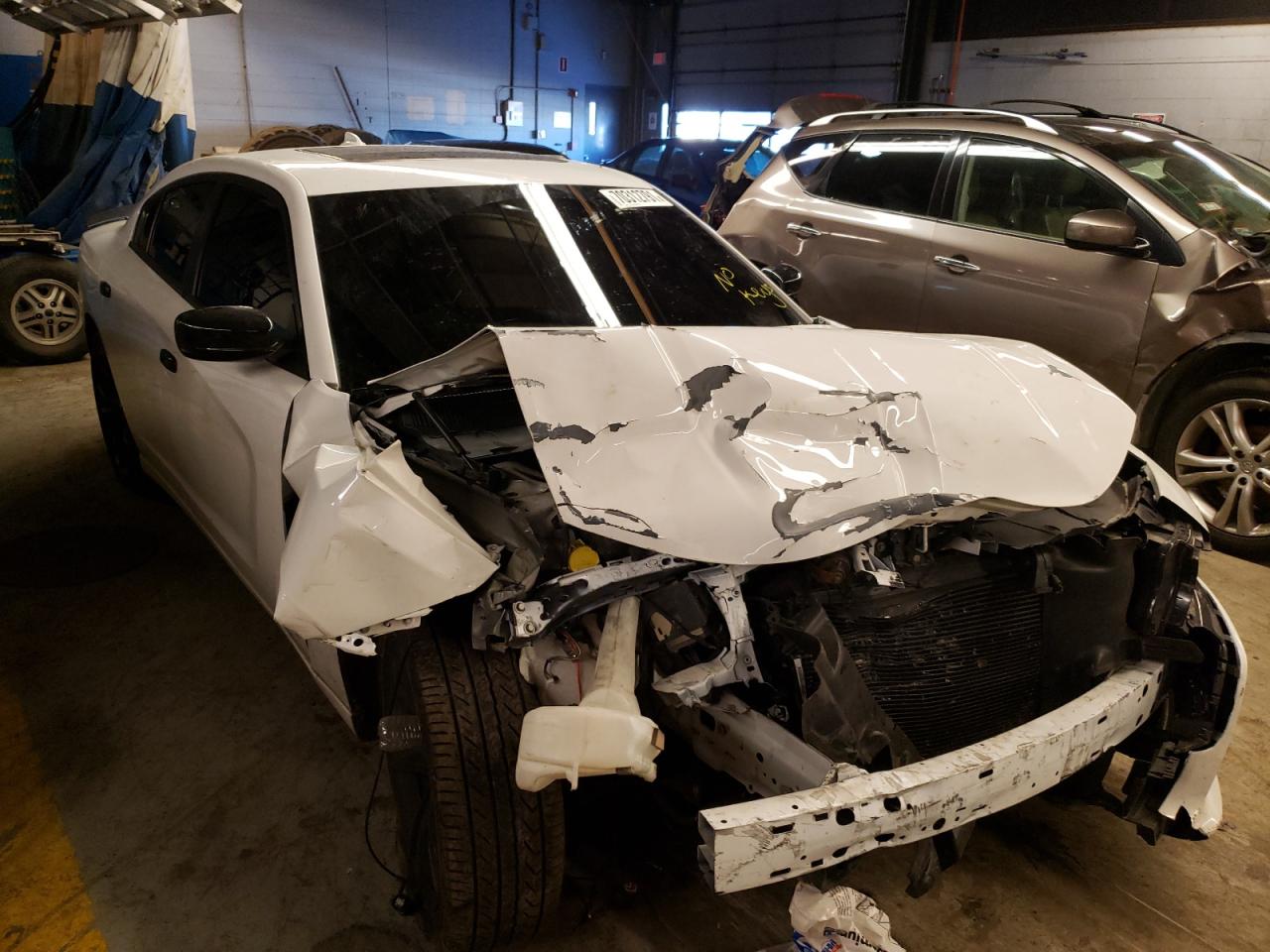 DODGE CHARGER R/ 2018 with VIN 2C3CDXCT3JH128766 - Photo from auction