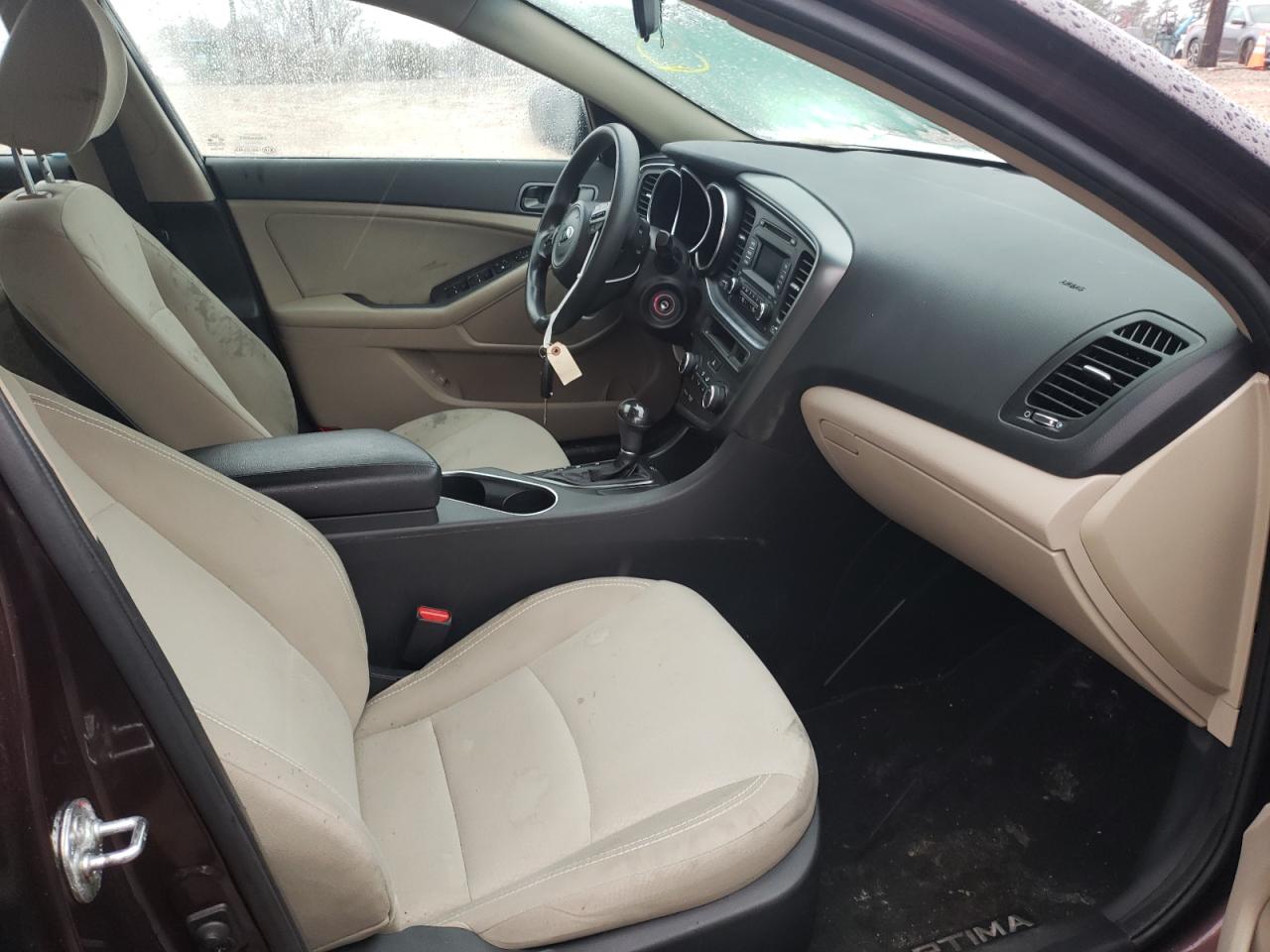 Photo 5 from auction – 2014 KIA OPTIMA LX with VIN 5XXGM4A72EG304538