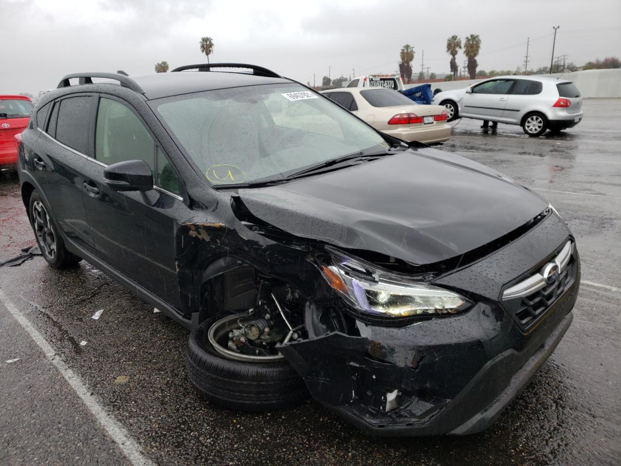 SUBARU CROSSTREK 2021 with VIN JF2GTHMC8M8236283 - Photo from auction