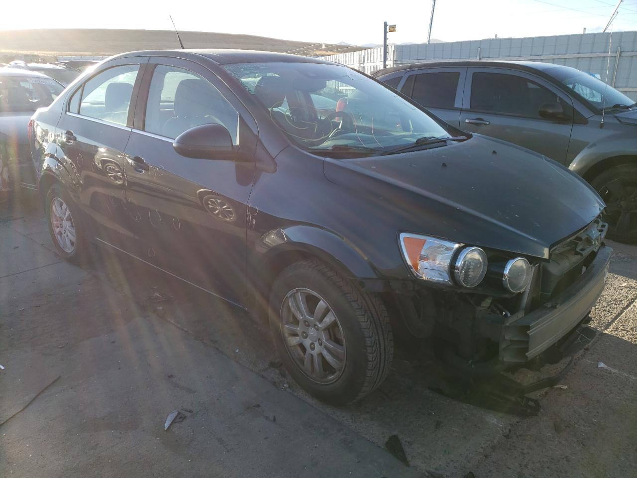 CHEVROLET SONIC LT 2014 with VIN 1G1JC5SB4E4134445 - Photo from auction