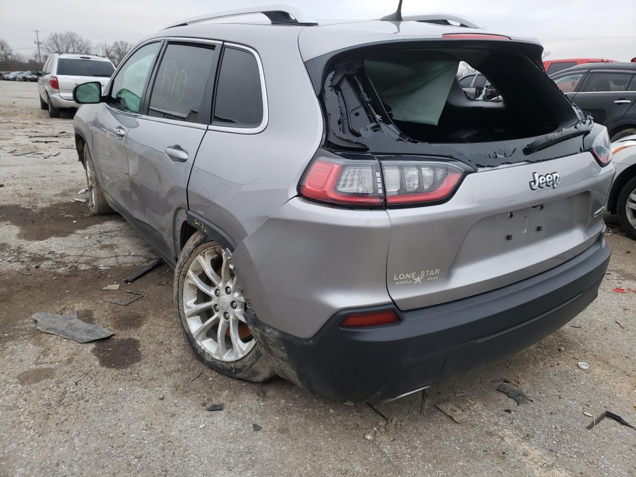 Photo 3 from auction – 2019 JEEP CHEROKEE L with VIN 1C4PJLCX1KD206039