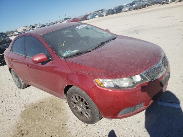 KIA FORTE EX 2011 with VIN KNAFU4A21B5350486 - Photo from auction