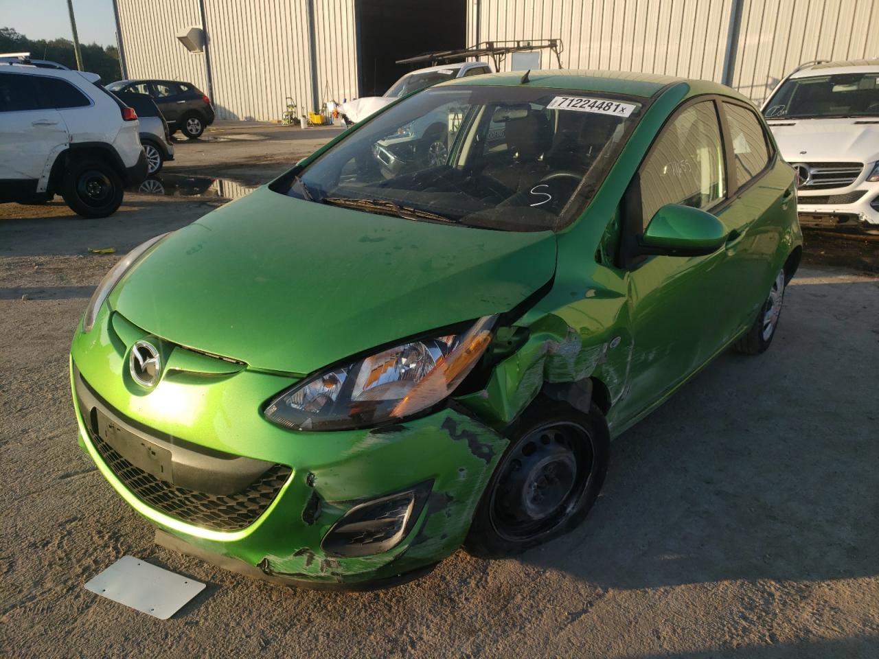 Photo 2 from auction – 2012 MAZDA MAZDA2 with VIN JM1DE1KZ5C0152199