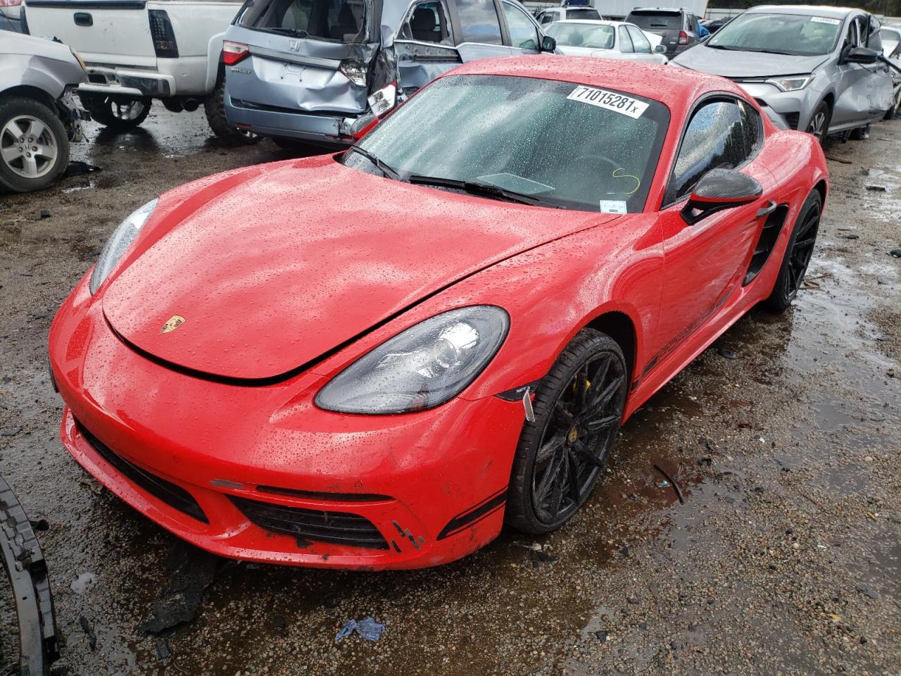 Photo 2 from auction – 2018 PORSCHE CAYMAN with VIN WP0AA2A80JK261183