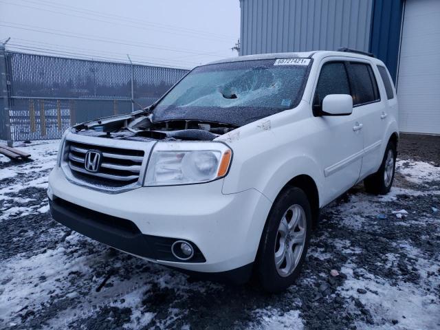 Photo 2 from auction – 2014 HONDA PILOT EXL with VIN 5FNYF4H52EB501439