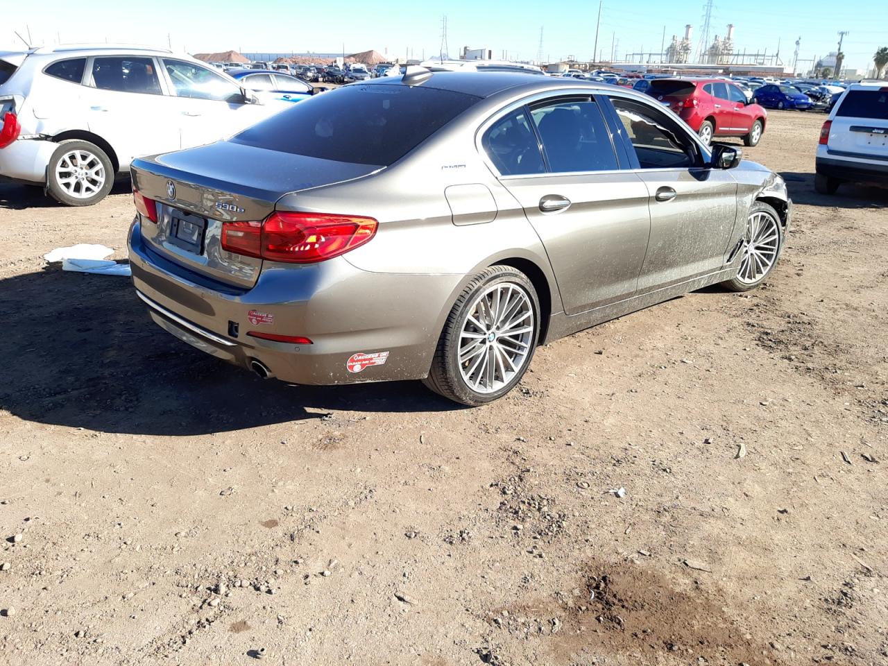 Photo 4 from auction – 2018 BMW 530E with VIN WBAJA9C56JB250164