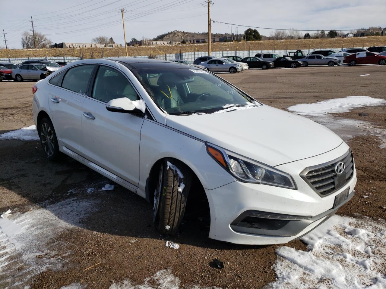 Photo 1 from auction – 2016 HYUNDAI SONATA SPO with VIN 5NPE34AB2GH350487