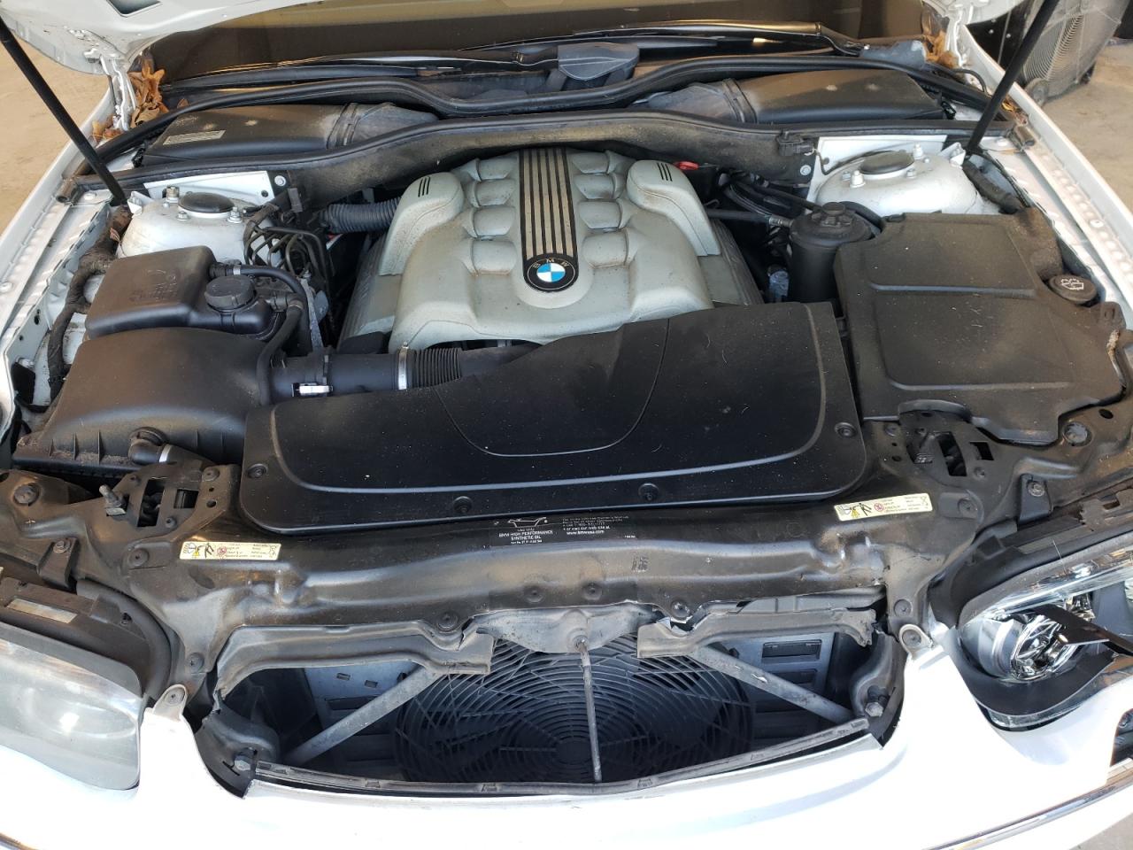 Photo 7 from auction – 2002 BMW 745 LI with VIN WBAGN63442DR01785