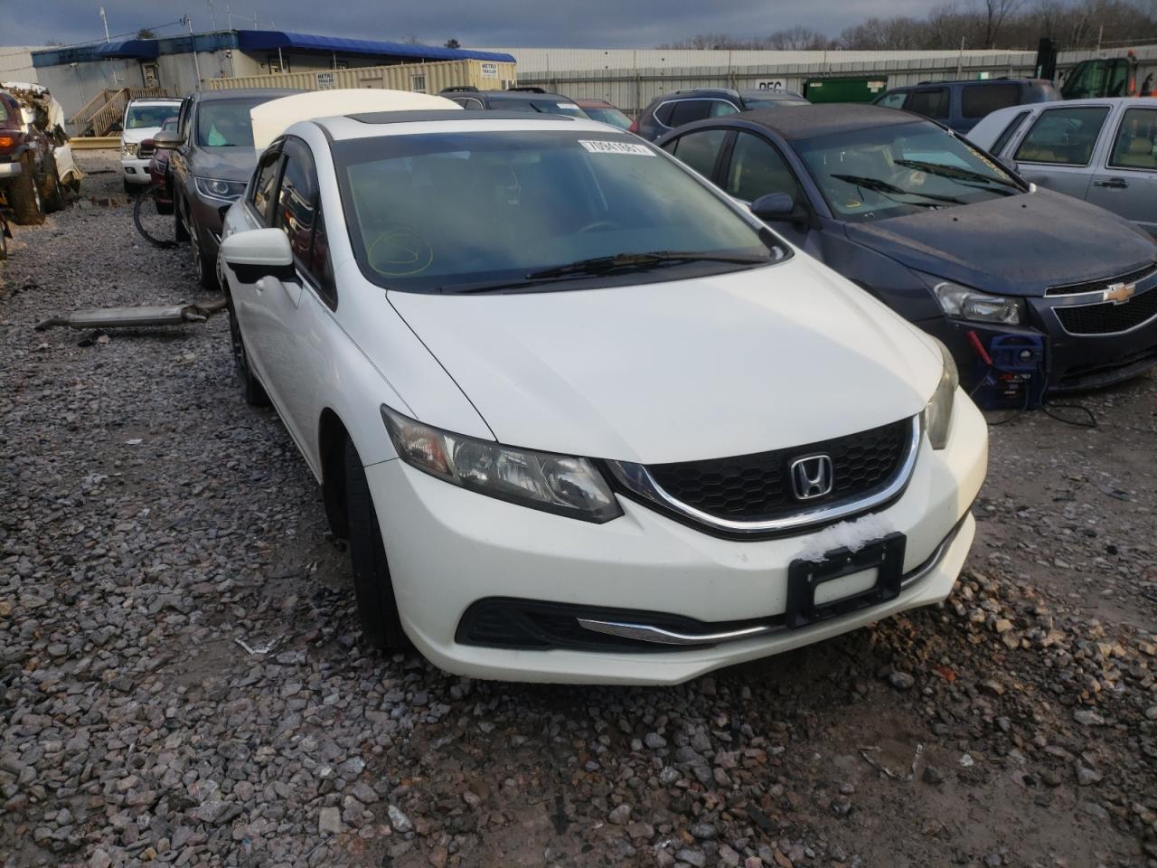 HONDA CIVIC EX 2014 with VIN 19XFB2F83EE074931 - Photo from auction