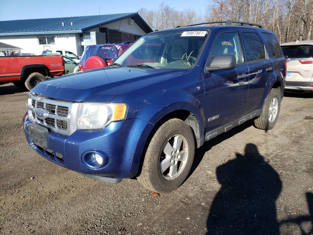 Photo 2 from auction – 2008 FORD ESCAPE XLT with VIN 1FMCU03178KA90202