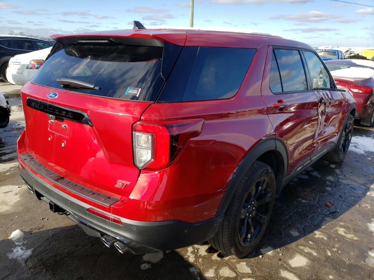 Photo 4 from auction – 2021 FORD EXPLORER S with VIN 1FM5K8GCXMGC46772