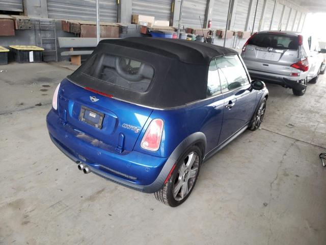 Photo 4 from auction – 2005 MINI COOPER S with VIN WMWRH33445TF82223