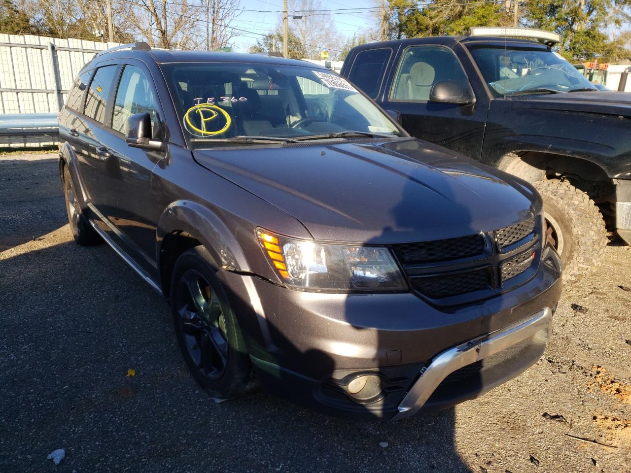 DODGE JOURNEY CR 2018 with VIN 3C4PDCGG2JT346367 - Photo from auction