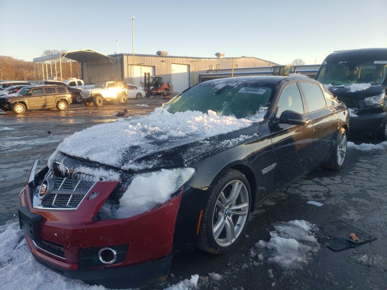 Photo 2 from auction – 2014 BMW 740 LI with VIN WBAYE4C54ED138110