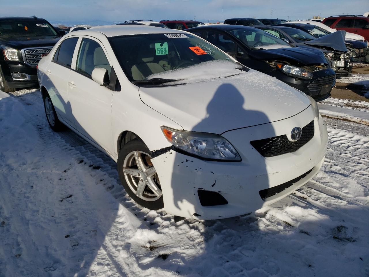 TOYOTA COROLLA BA 2010 with VIN JTDBU4EE4AJ066703 - Photo from auction