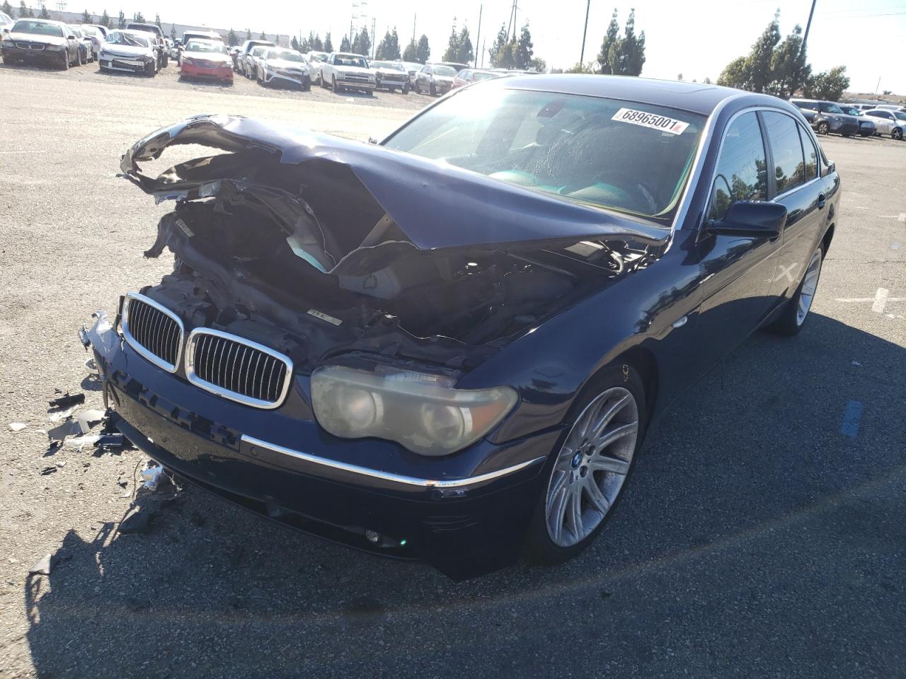 Photo 2 from auction – 2004 BMW 745 LI with VIN WBAGN63564DS52261