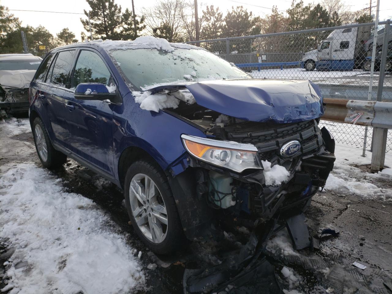 FORD EDGE LIMIT 2013 with VIN 2FMDK4KC9DBA96740 - Photo from auction