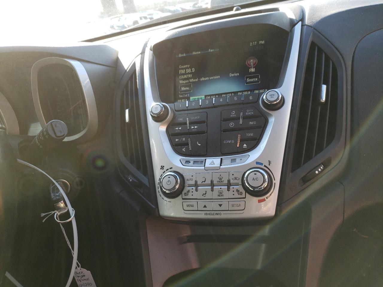 Photo 9 from auction – 2013 CHEVROLET EQUINOX LT with VIN 2GNFLGEK5D6378386