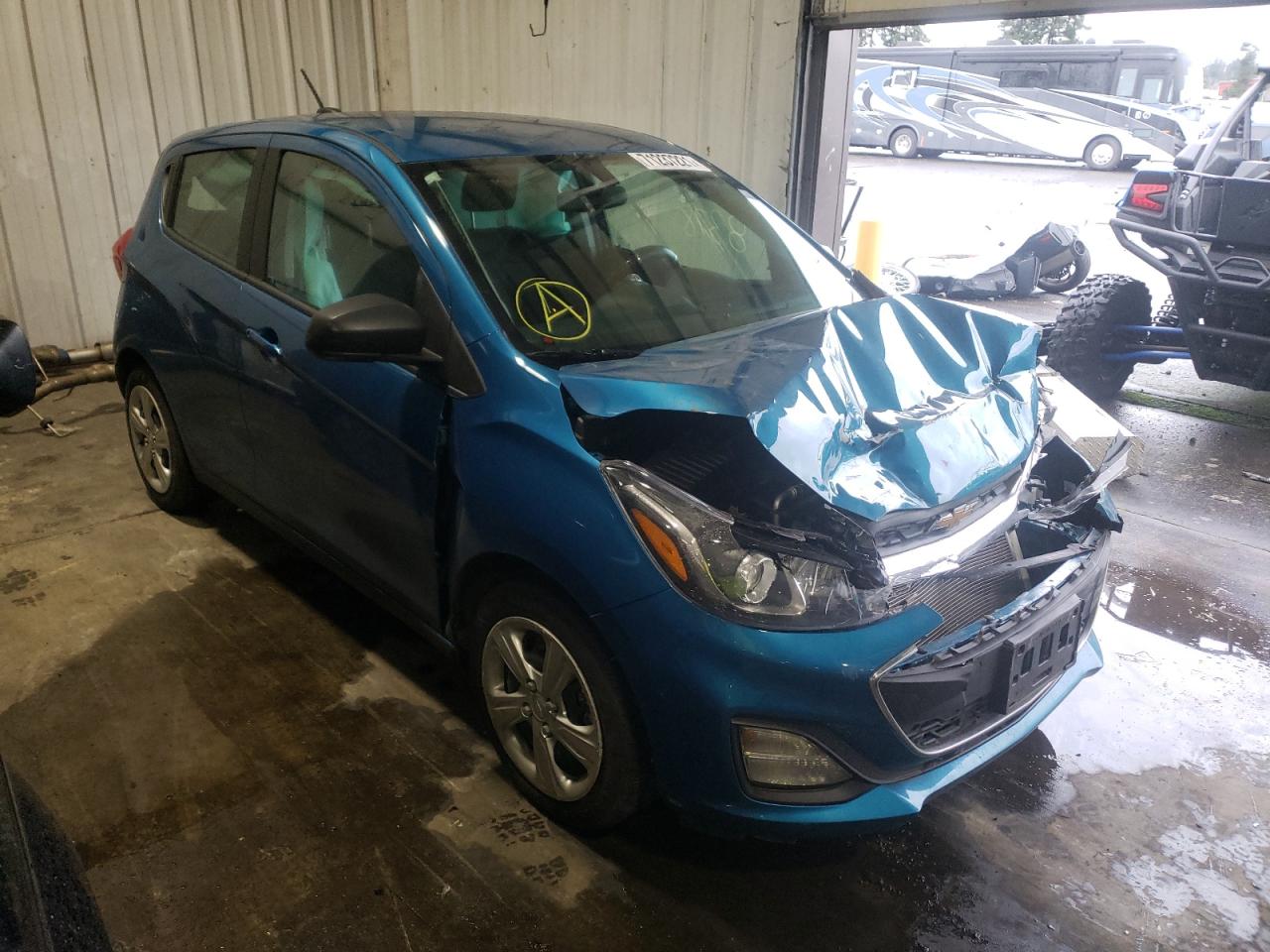 CHEVROLET SPARK LS 2021 with VIN KL8CB6SA4MC712928 - Photo from auction