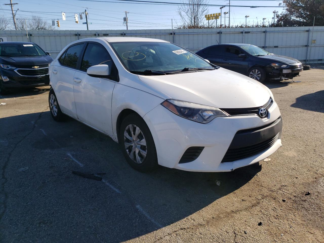 TOYOTA COROLLA L 2014 with VIN 2T1BURHE8EC092084 - Photo from auction