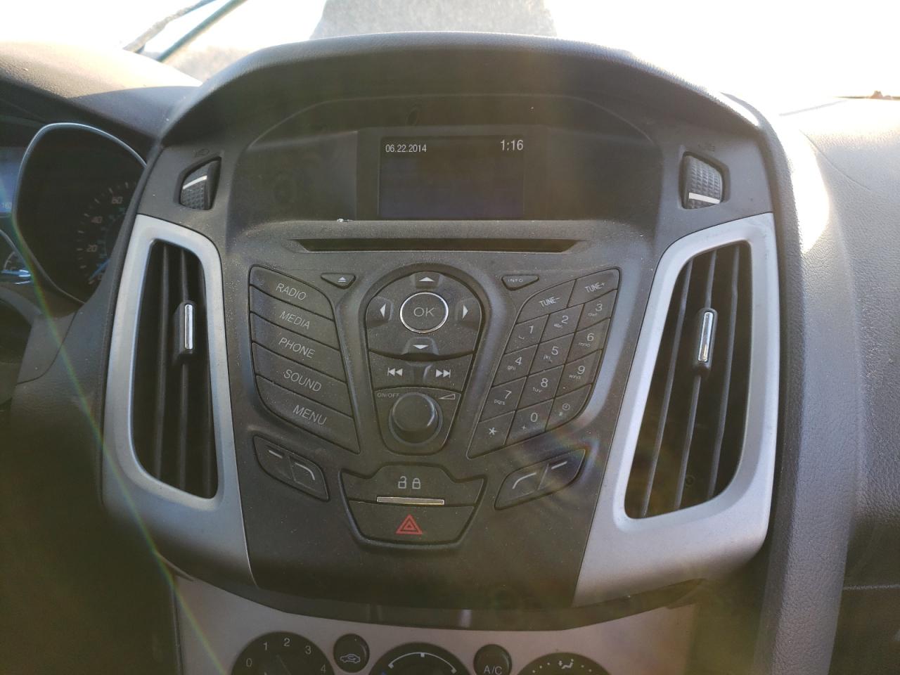 Photo 9 from auction – 2014 FORD FOCUS SE with VIN 1FADP3F24EL266043