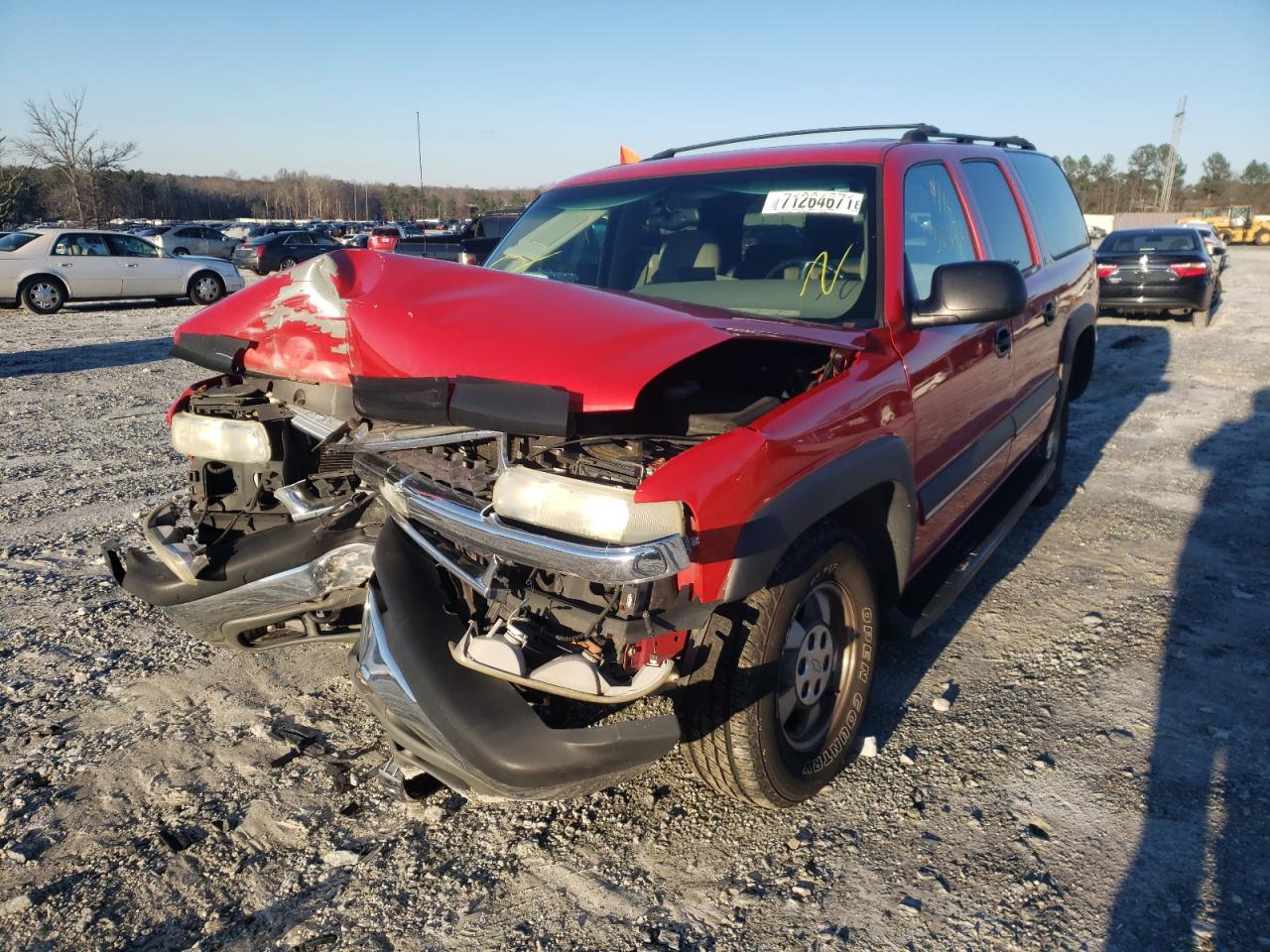 Photo 2 from auction – 2002 CHEVROLET SUBURBAN K with VIN 3GNFK16Z02G296353