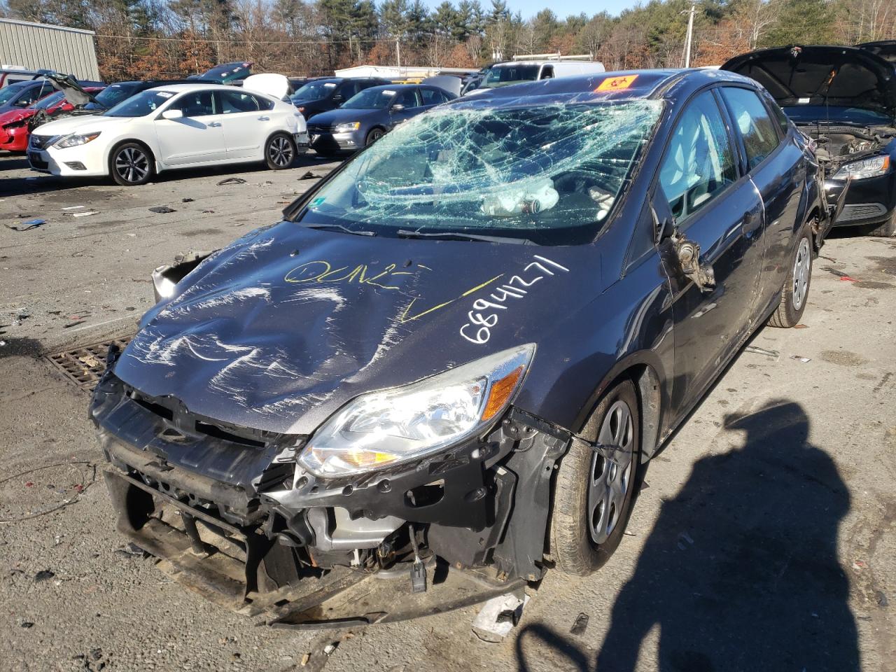 Photo 9 from auction – 2013 FORD FOCUS S with VIN 1FADP3E25DL110741