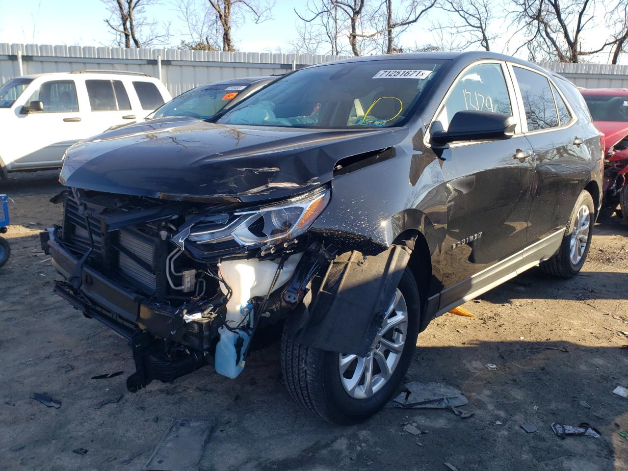 Photo 2 from auction – 2020 CHEVROLET EQUINOX LS with VIN 2GNAXSEVXL6253569