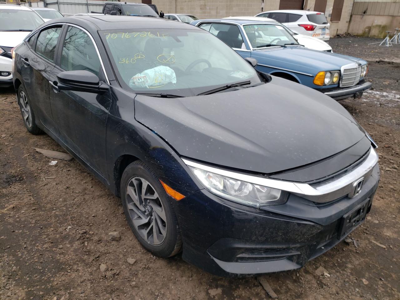 HONDA CIVIC EX 2016 with VIN 19XFC2F7XGE244564 - Photo from auction