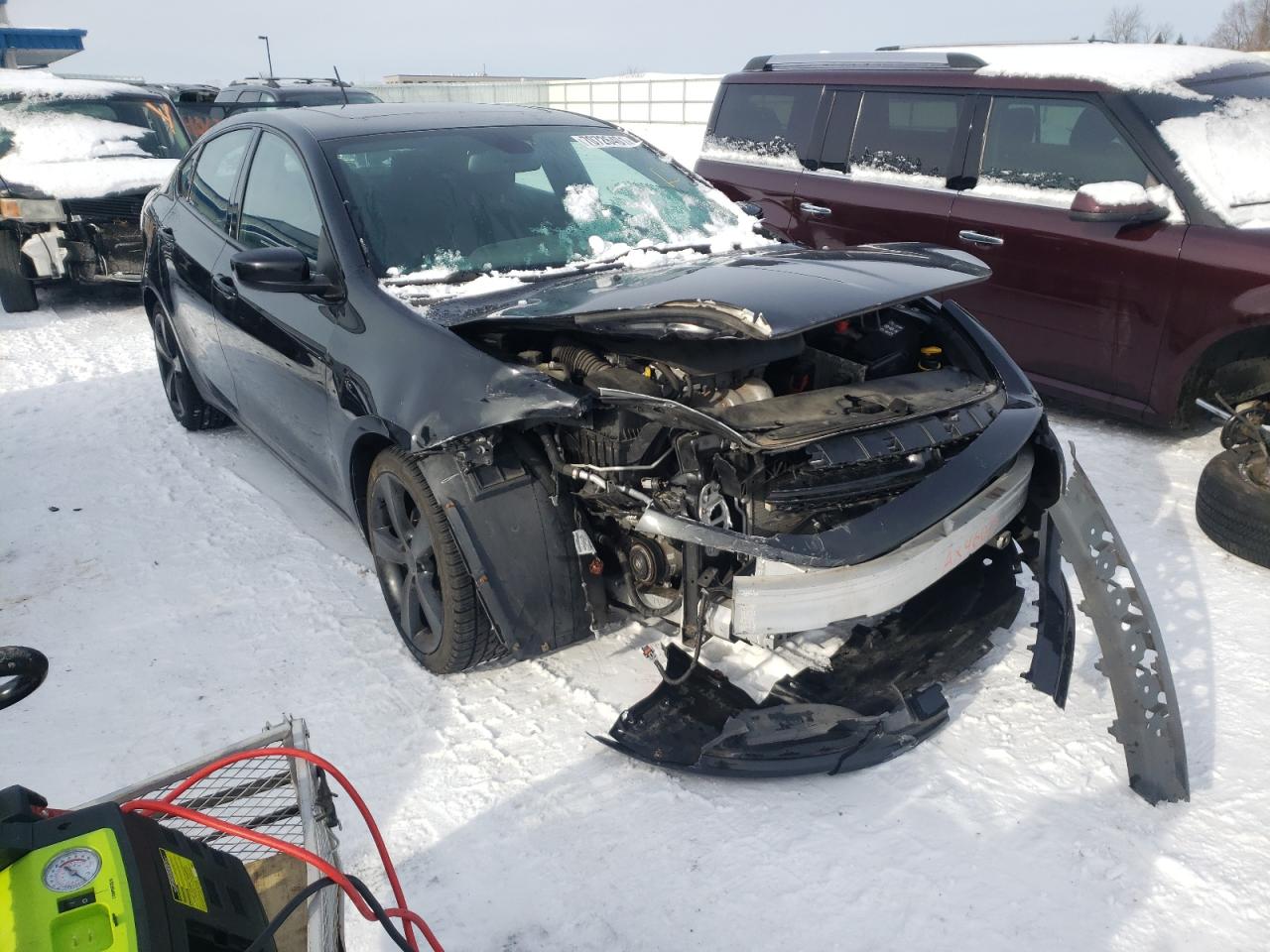 DODGE DART SXT 2015 with VIN 1C3CDFBB8FD242334 - Photo from auction