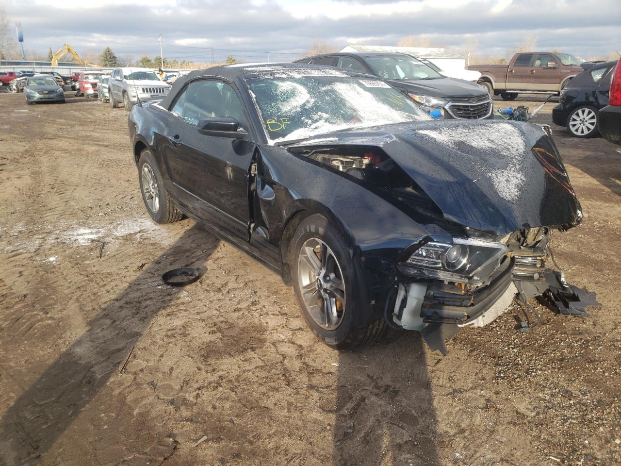 FORD MUSTANG 2014 with VIN 1ZVBP8EM4E5220375 - Photo from auction