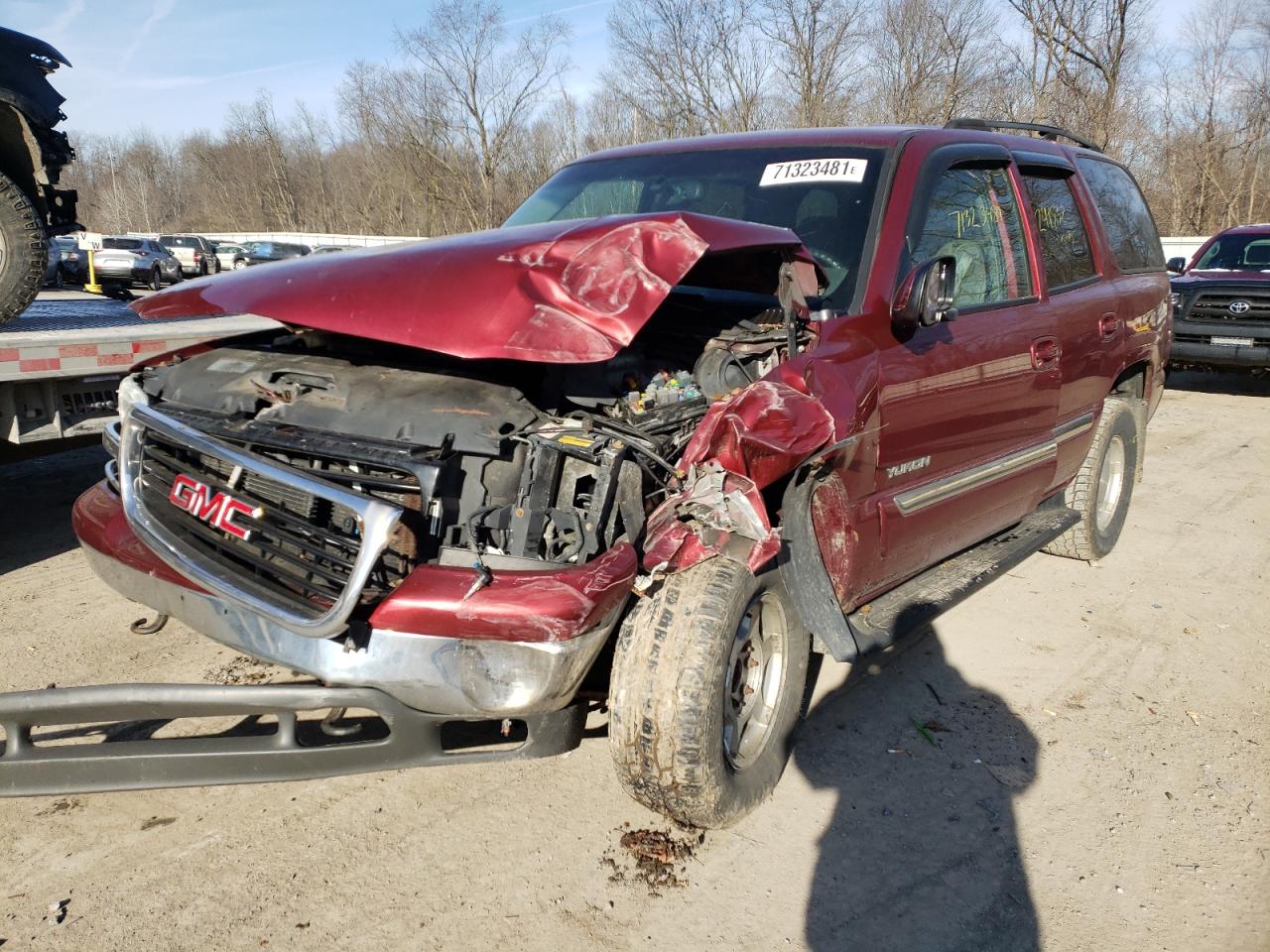 Photo 2 from auction – 2003 GMC YUKON with VIN 1GKEK13Z53J137650