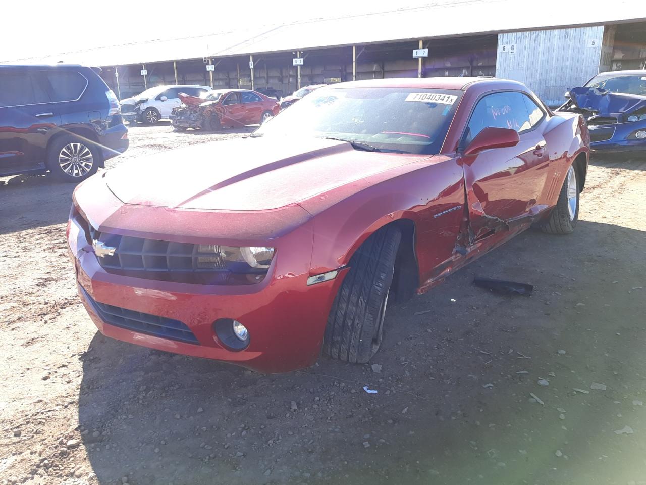Photo 2 from auction – 2012 CHEVROLET CAMARO LT with VIN 2G1FB1E39C9190882