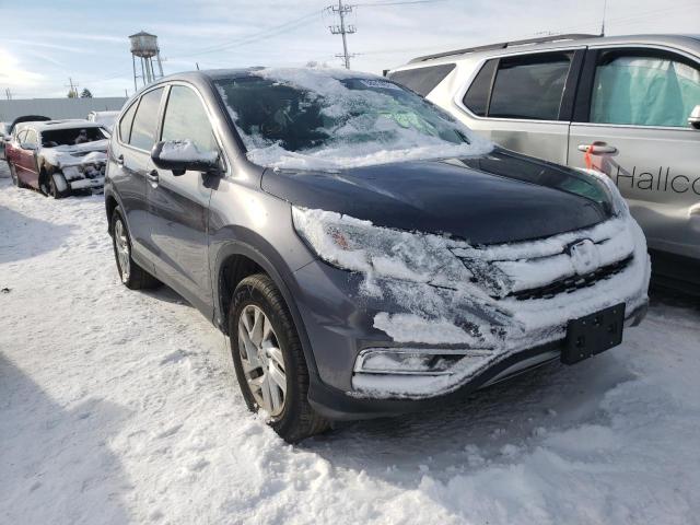 HONDA CR-V EX 2015 with VIN 5J6RM4H57FL034201 - Photo from auction