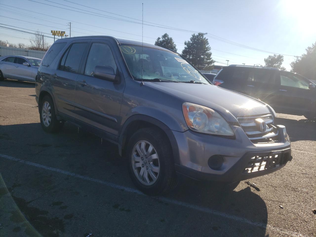 HONDA CR-V SE 2006 with VIN JHLRD78956C056890 - Photo from auction