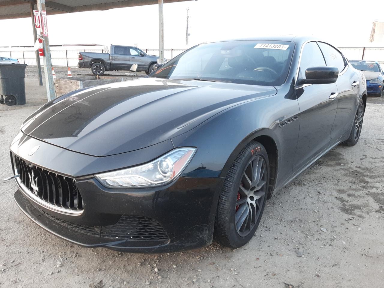 Photo 12 from auction – 2015 MASERATI GHIBLI with VIN ZAM57XSA2F1141036
