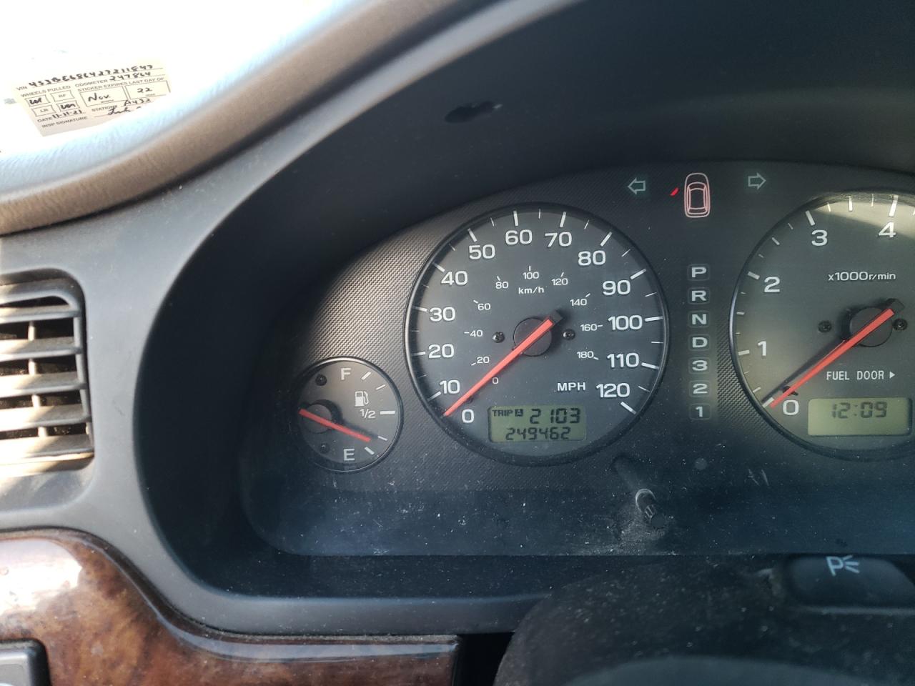 صورة رقم 8 من المزاد - 2002 SUBARU LEGACY OUT مع VIN 4S3BE686427211847