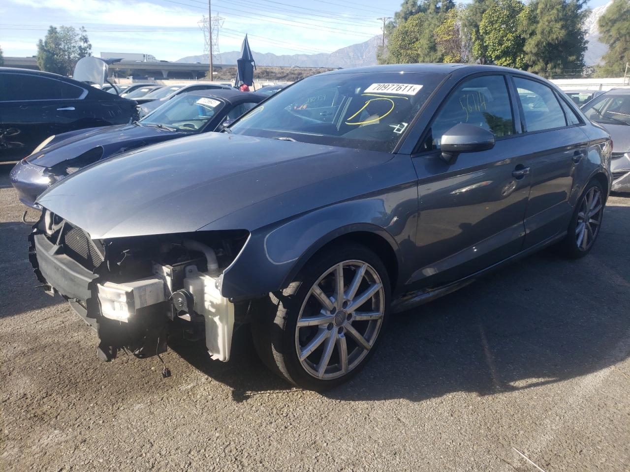 Photo 2 from auction – 2016 AUDI A3 PREMIUM with VIN WAUA7GFF5G1031301