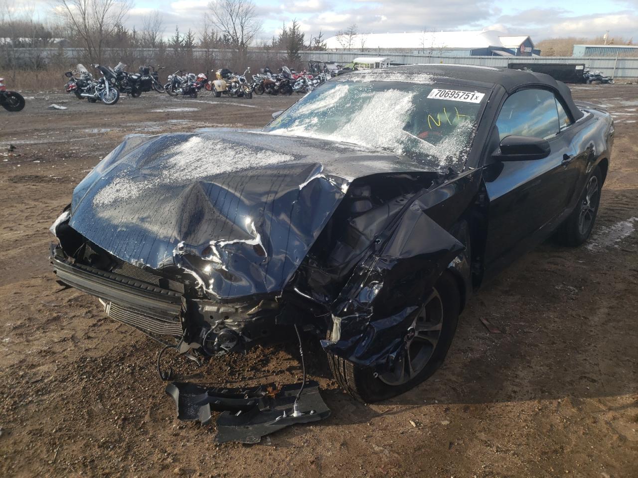 Photo 2 from auction – 2014 FORD MUSTANG with VIN 1ZVBP8EM4E5220375