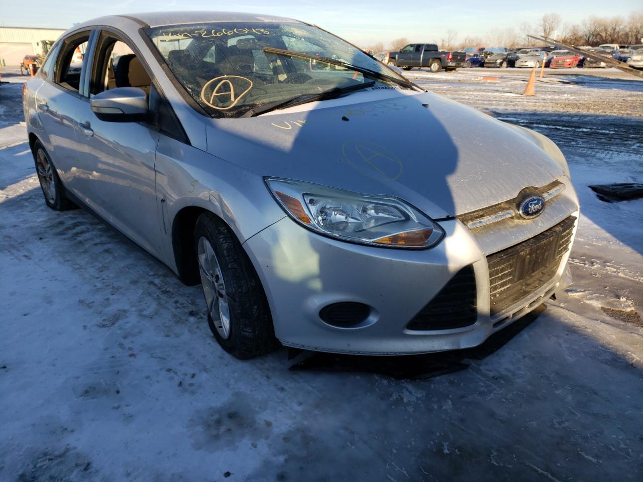 Photo 1 from auction – 2014 FORD FOCUS SE with VIN 1FADP3F24EL266043