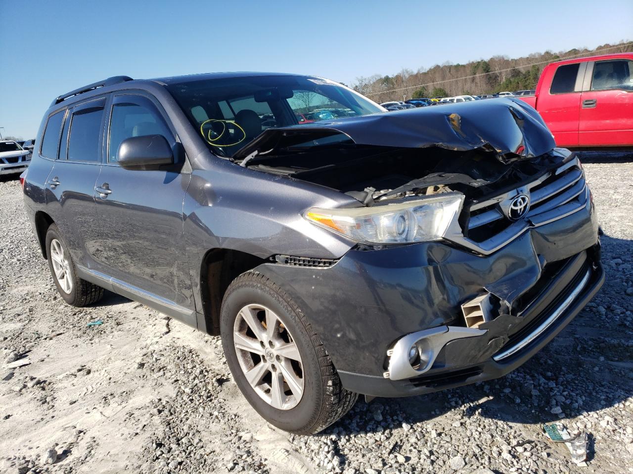 TOYOTA HIGHLANDER 2013 with VIN 5TDZK3EH4DS130996 - Photo from auction