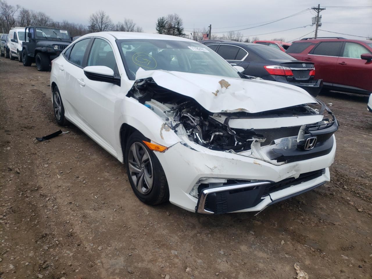 Photo 1 from auction – 2019 HONDA CIVIC LX with VIN 2HGFC2F69KH554887