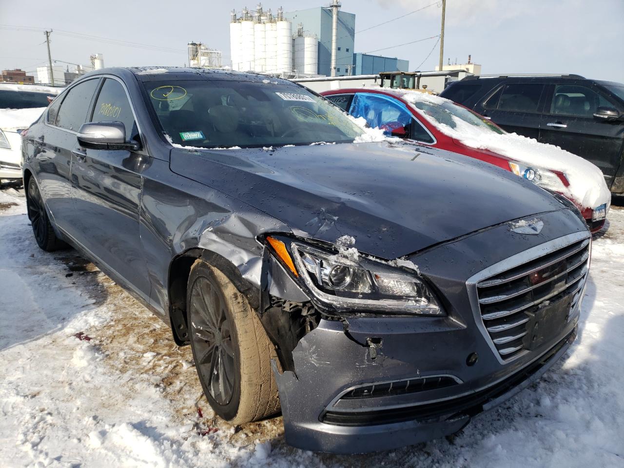 Photo 9 from auction – 2015 HYUNDAI GENESIS 3. with VIN KMHGN4JE4FU084550