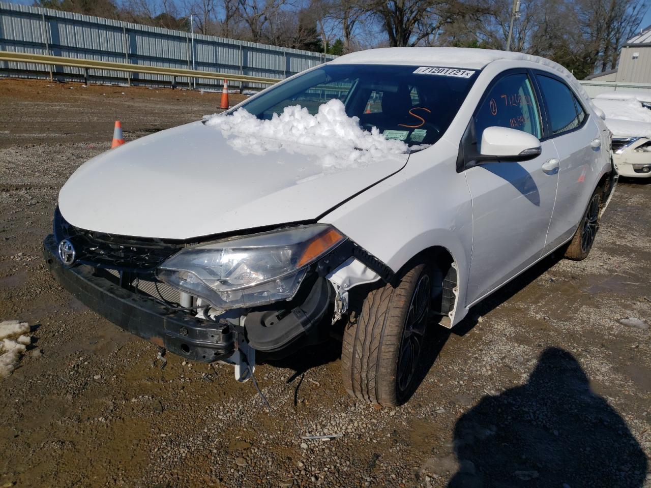 Photo 2 from auction – 2014 TOYOTA COROLLA with VIN 2T1BURHE7EC063840