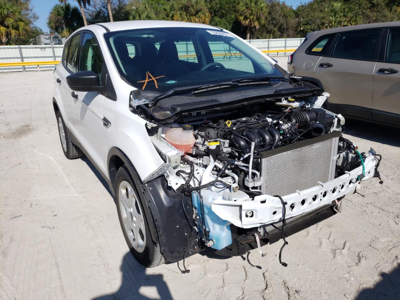 FORD ESCAPE S 2017 with VIN 1FMCU0F77HUD49341 - Photo from auction